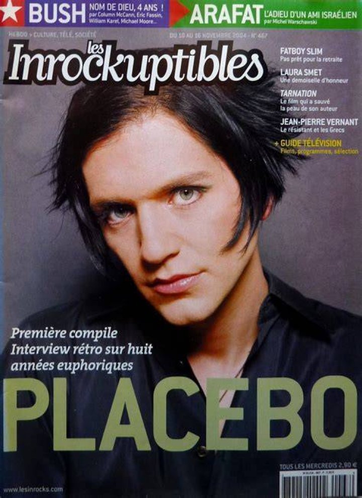 Placebo BrianMolko ADVOCATE1612 Brian molko, Placebo, Brian